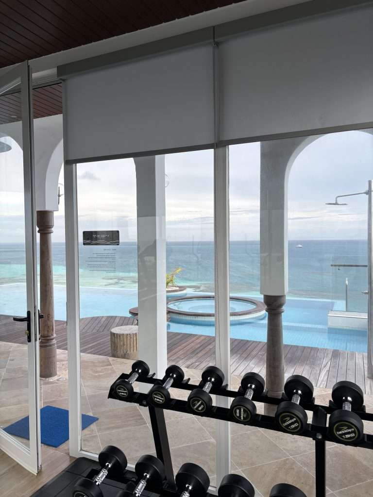 gym in the hotel - showing the hotels features
