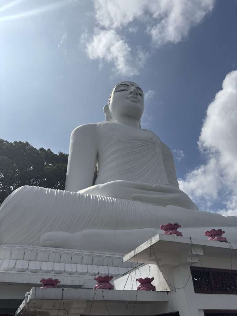 temple in kandy, showing the beauty of kandy