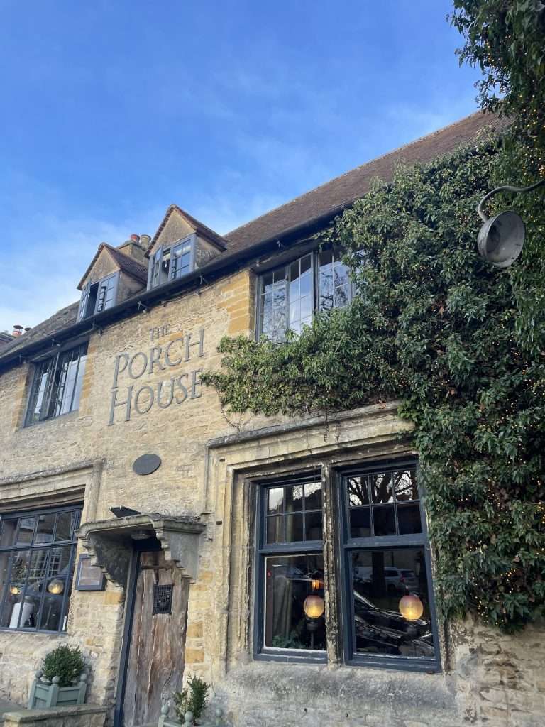 Porch House - oldest pub in cotswolds