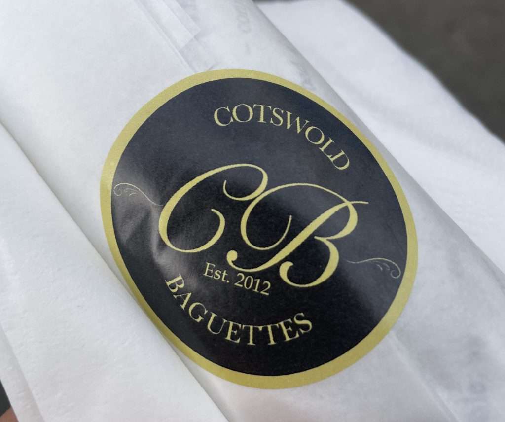photo of packaging of cotswolds baguettes