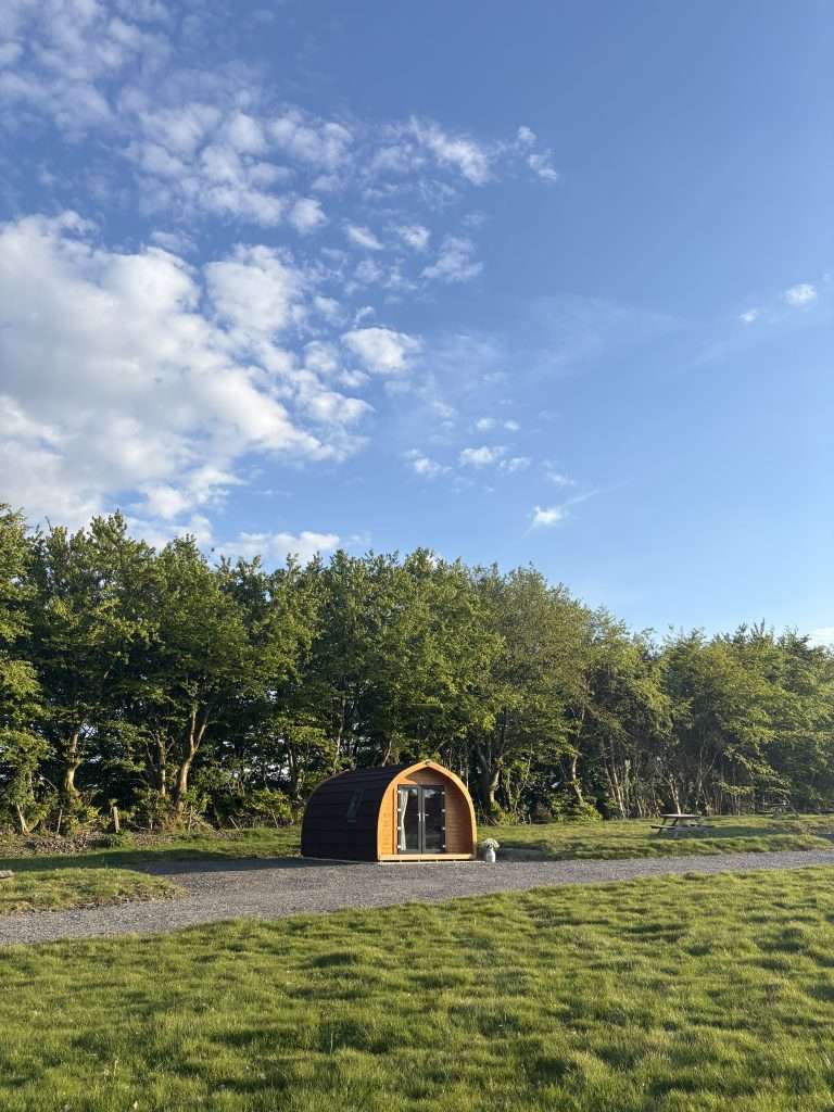 glamping pod in north wales