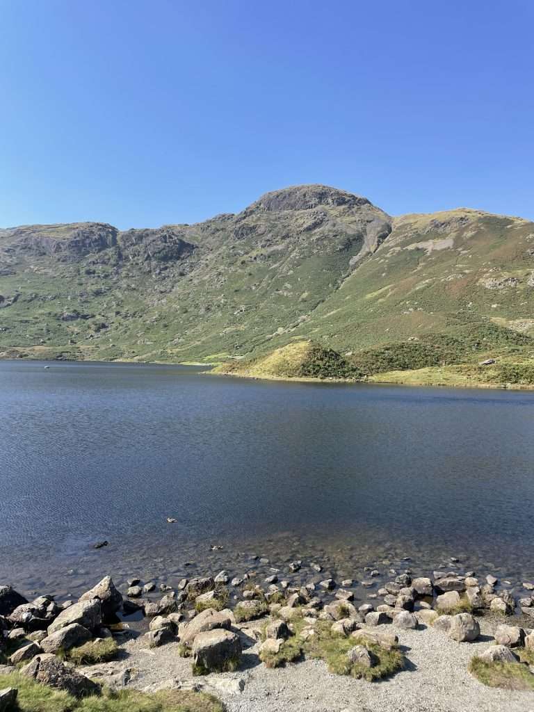 easedale tarn - lake in lake district