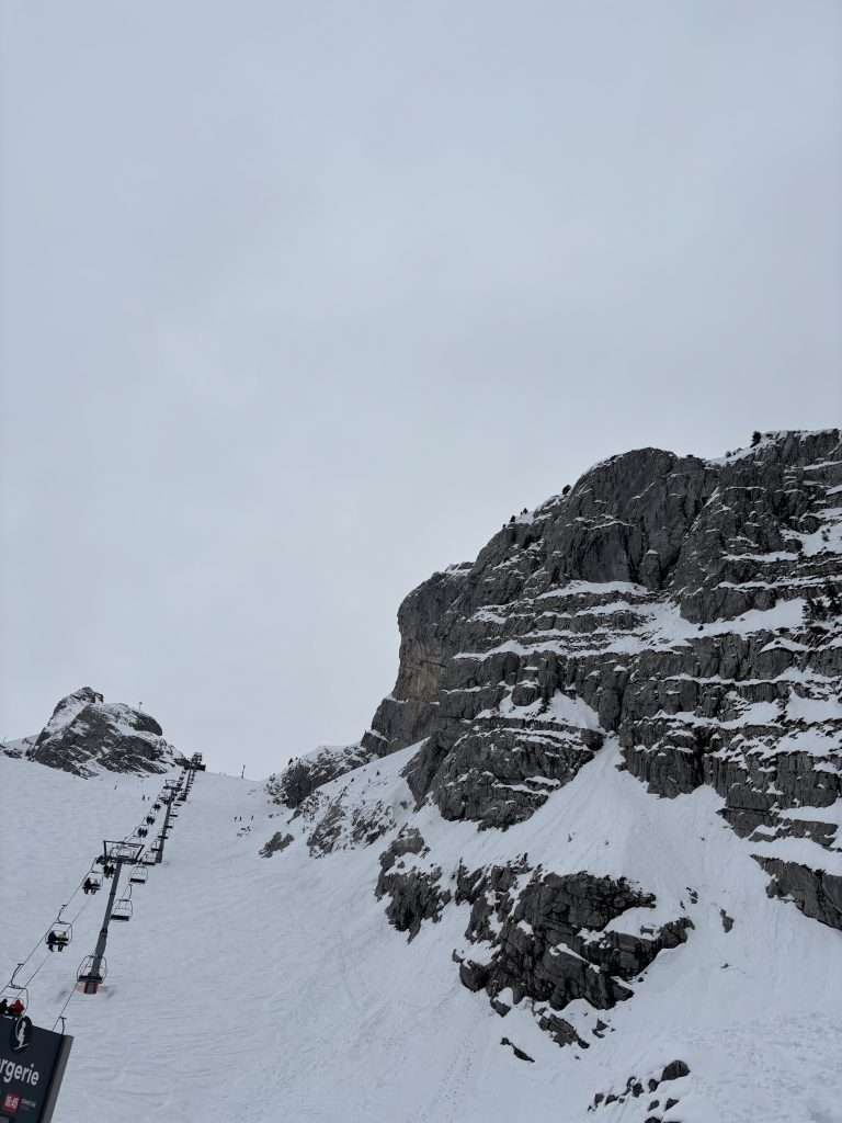 ski lift in annecy