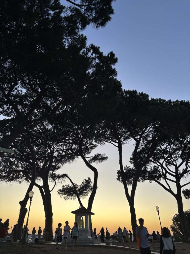 Miradouro da Senhora do Monte - sunset spot