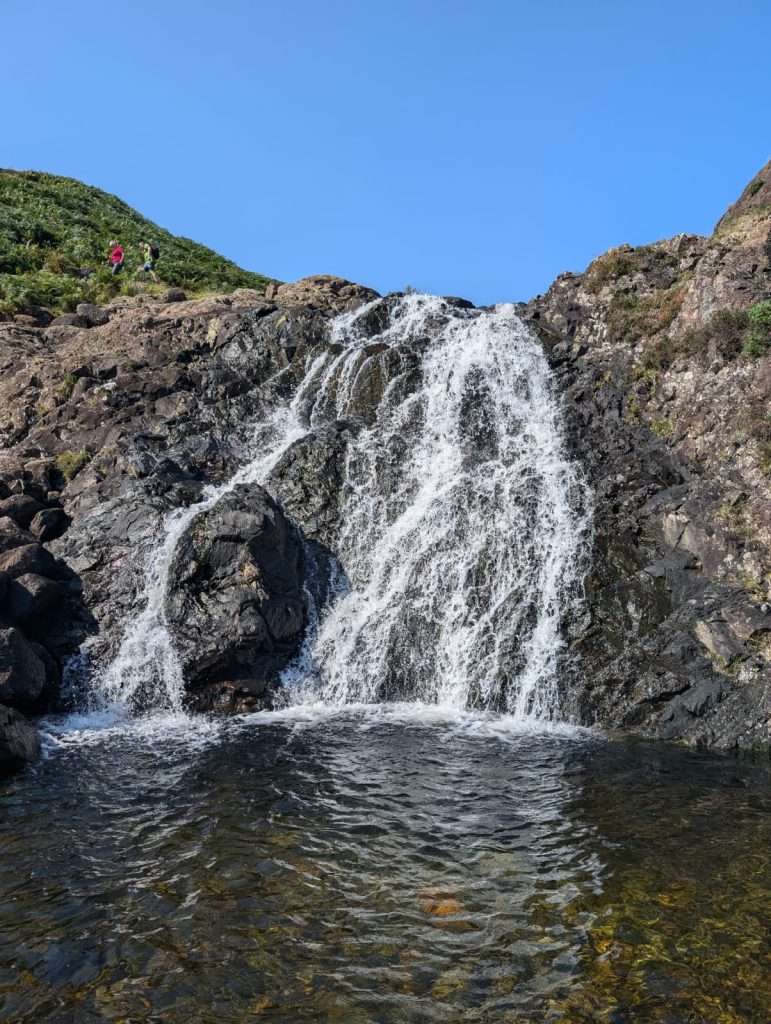waterfall - sour milk ghyll in Grasmere lake district