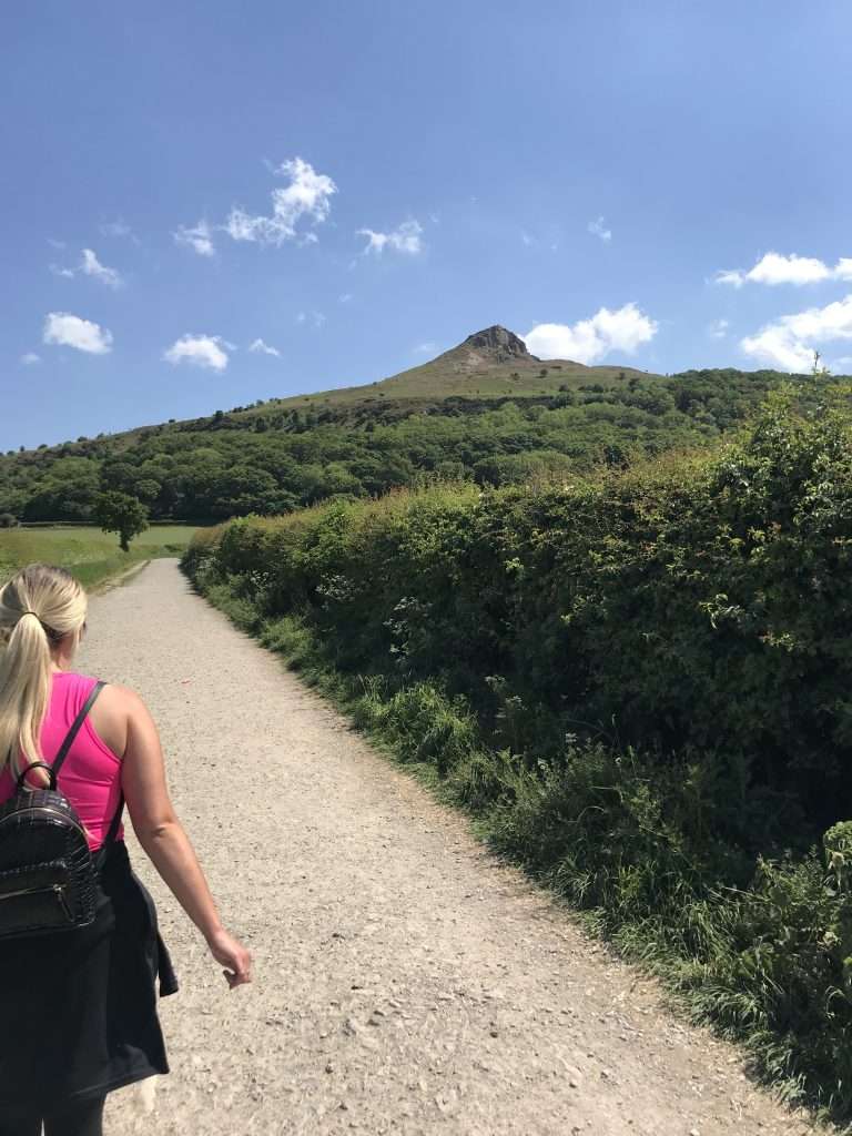 roseberry topping in north york moors