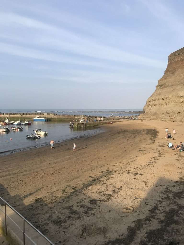 Staithes in north york moors national park